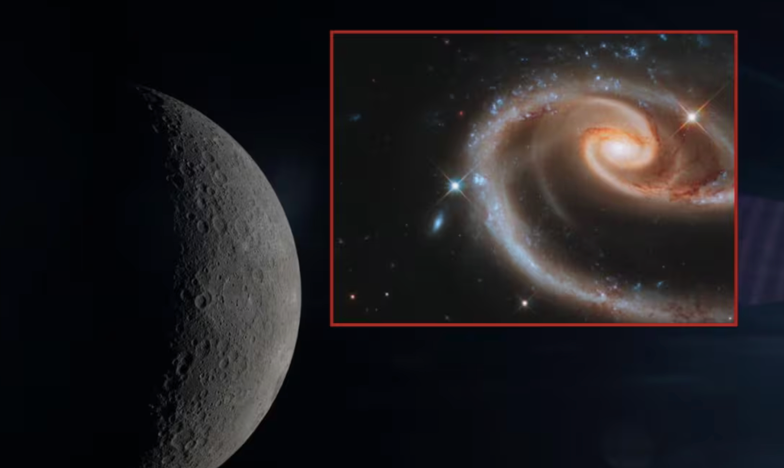 Así es la “rosa” cósmica en el espacio llamada Arp 273, que formaron dos galaxias a 300 millones de años luz