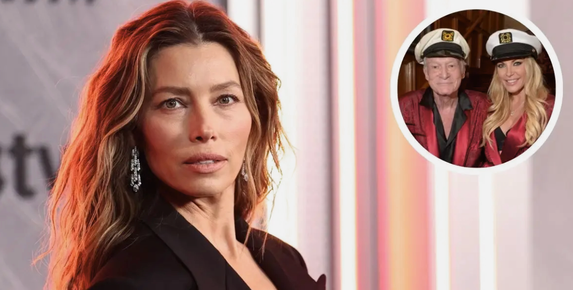Viuda de Hugh Hefner pide a Jessica Biel reconsiderar película sobre la Mansión Playboy: “Sufrí abuso sexual”