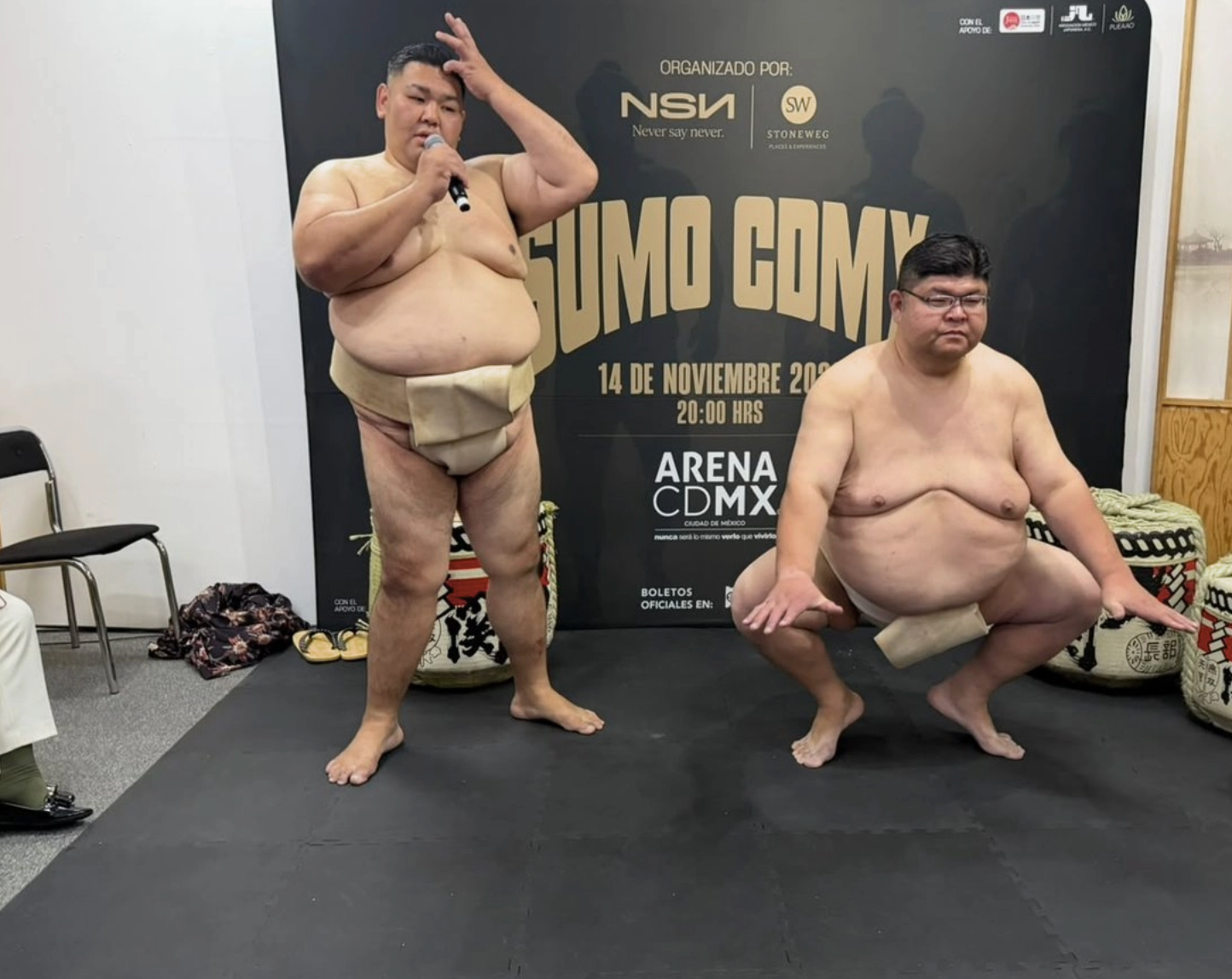 Después de 45 años, volverán a presentar una exhibición de sumo en Ciudad de México