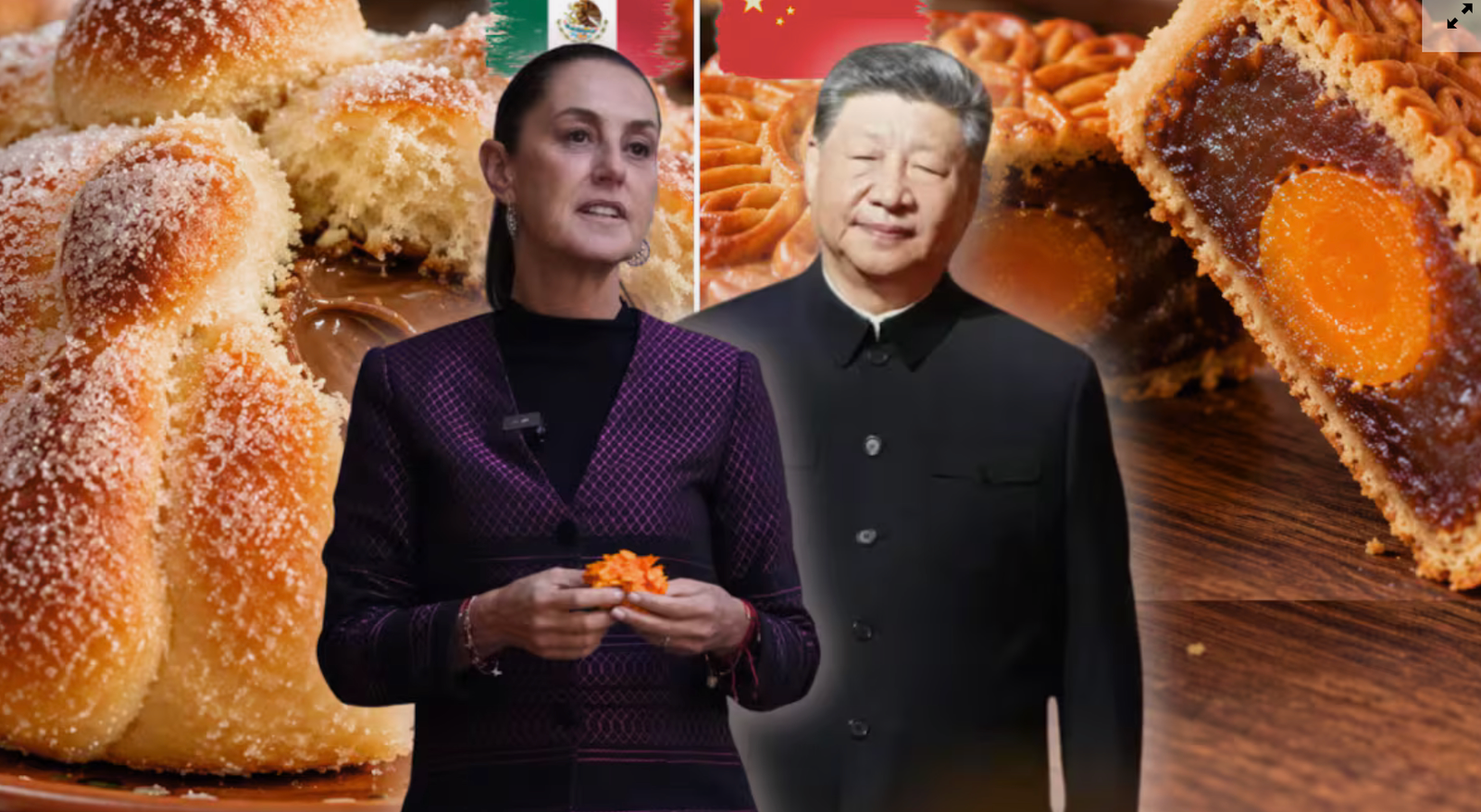 Mientras en México el pan de muerto se coloca en las ofrendas del Día de Muertos para recordar a los difuntos, en China los ‘mooncakes’ se comparten para celebrar la luna llena, la cosecha y la reunión familiar durante el Festival de Medio Otoño