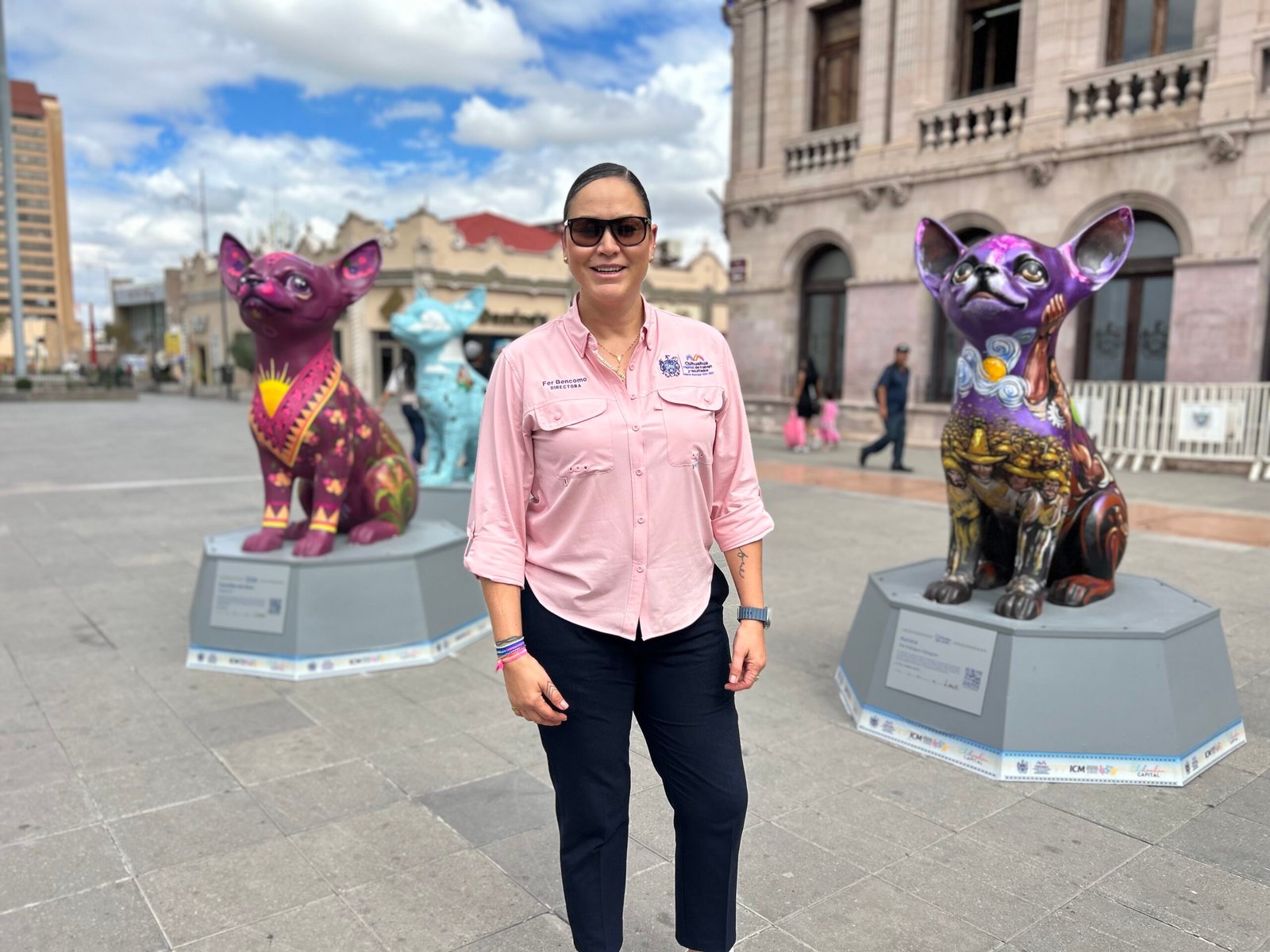 Talento chihuahuense da vida a 15 perritos monumentales: ICM
