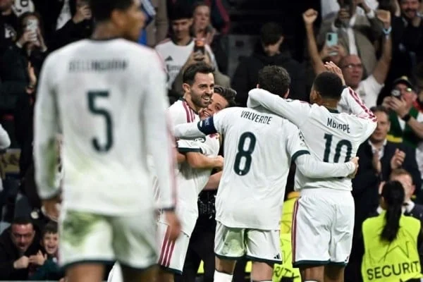 Real Madrid impone su autoridad y mantiene paso perfecto en la Champions League
