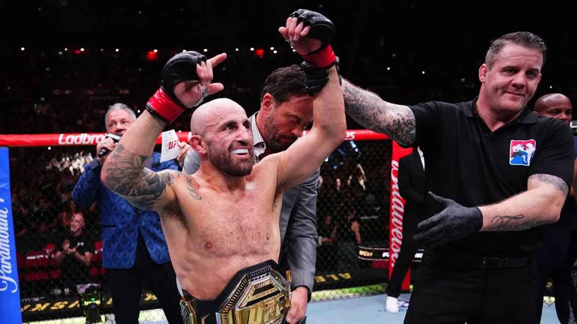 Alexander Volkanovski defenderá su corona ante Movsar Evloev en UFC 333
