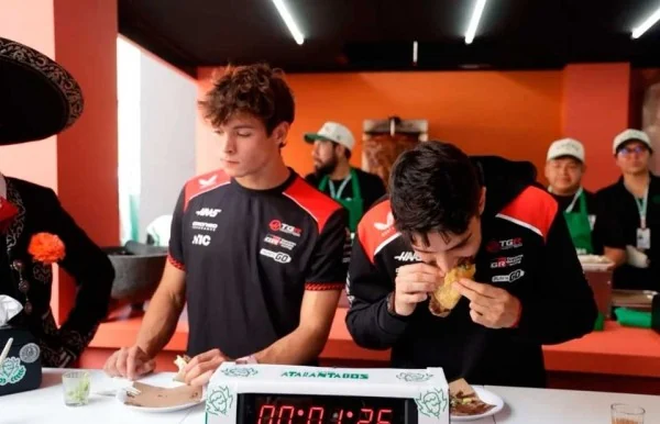 ¡De la Fórmula 1 a la taquería! Bearman y Ocon ponen a prueba sus habilidades para preparar tacos al pastor