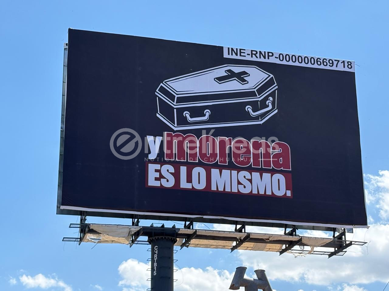 Aparece nuevo espectacular contra Morena