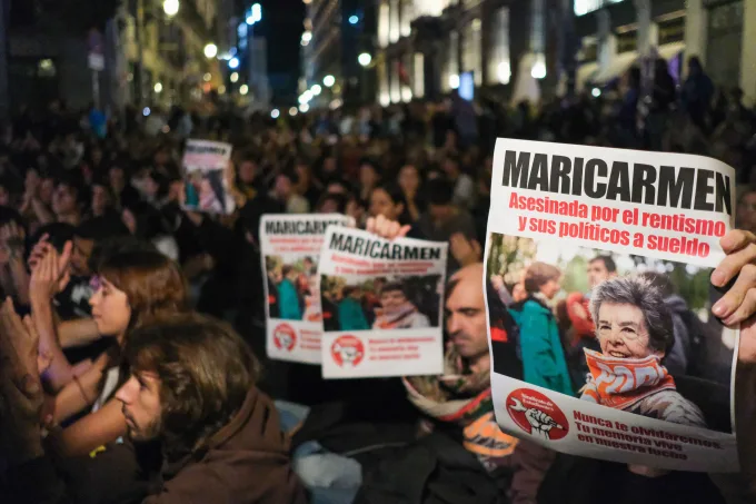 Muere Maricarmen Abascal, mujer que se convirtió en el símbolo de la crisis de vivienda en España