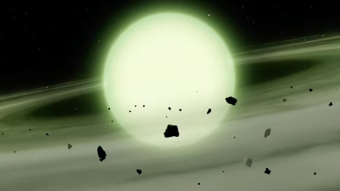 Astrónomos afirman haber descubierto la primera estrella verde