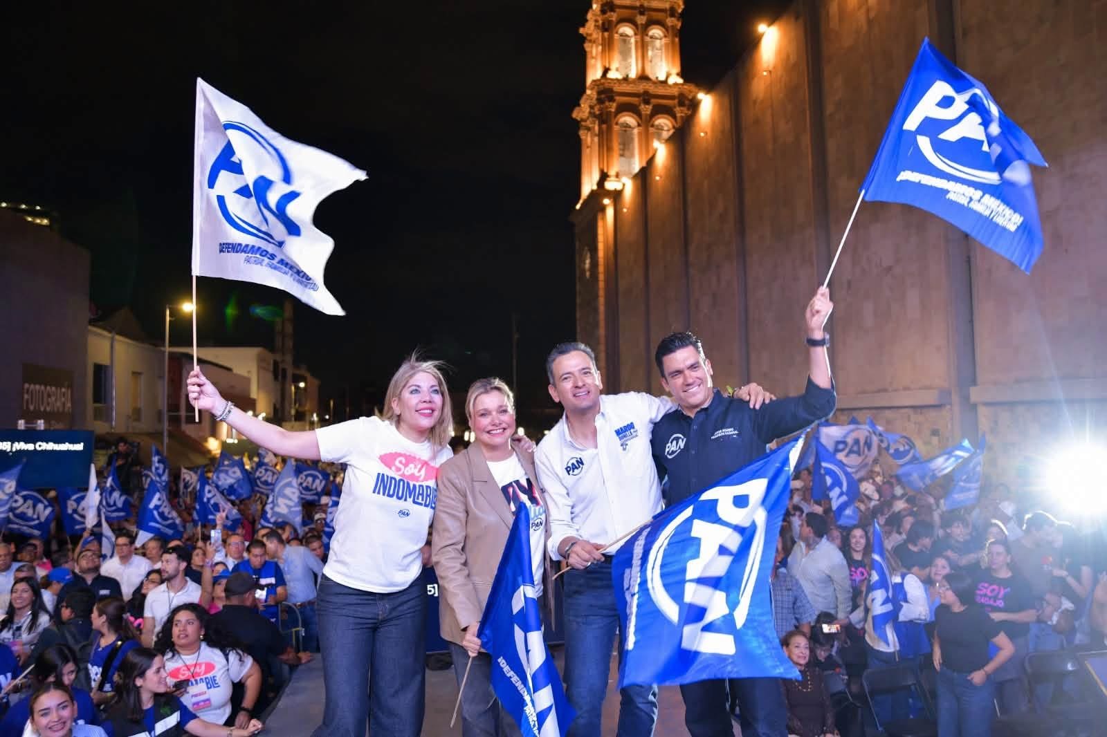 Maru y panistas arropan a Bonilla-Ariadna, otra vez vs la Góber-Acomodo de calabazas azules-IEE, de 23 a 5 municipios