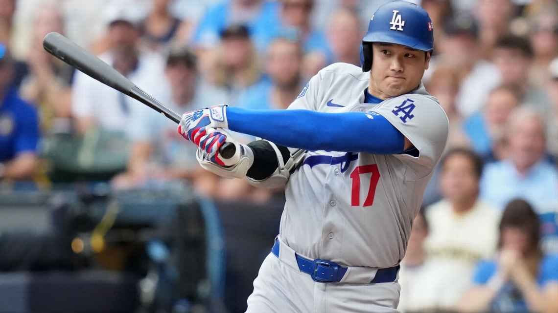 Ohtani sí estará en alineación de Dodgers vs. Brewers en J3 de Serie de Campeonato de la Liga Nacional