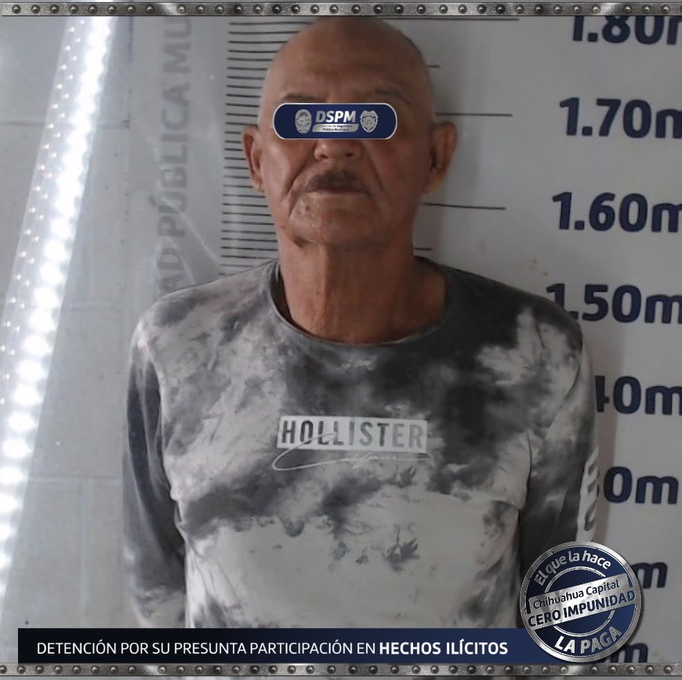Detiene Policía Municipal a hombre con 85 porciones de aparente cristal en la Solidaridad Popular