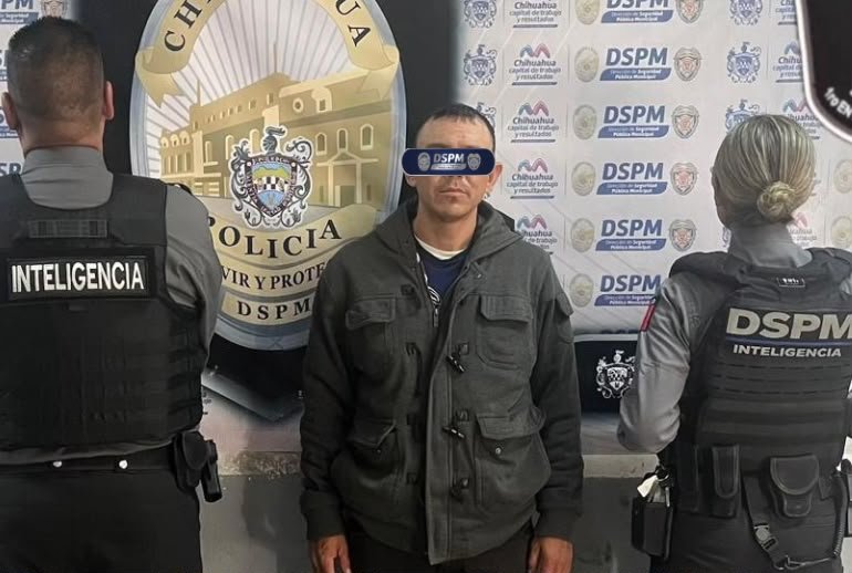 Recuperó Policía Municipal motocicleta robada y detuvo a un hombre en Cerro Prieto