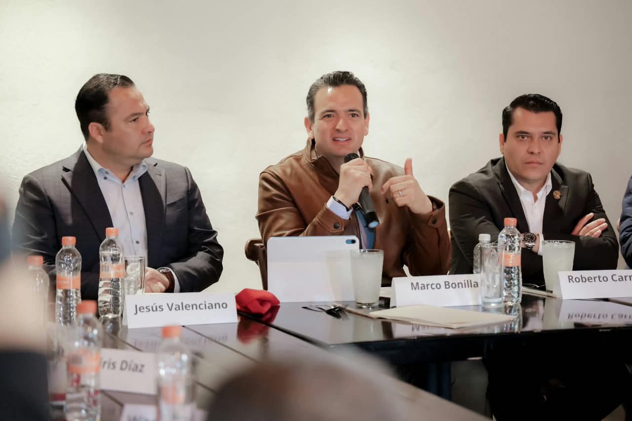 Escucha Marco Bonilla a liderazgos de todos los sectores de los municipios de la región centro-sur
