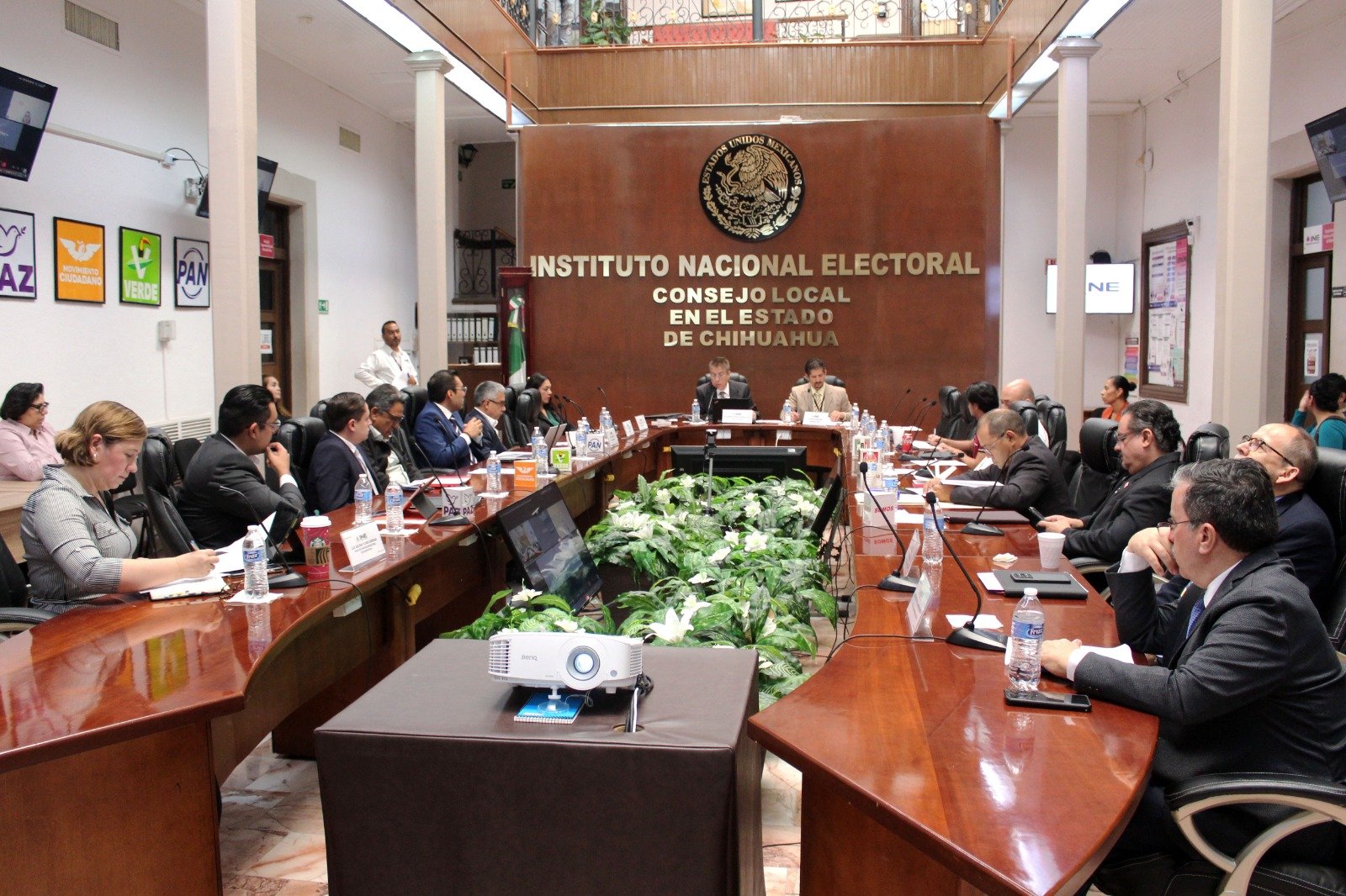 Expone Consejo Local del INE avances del Proceso Electoral Concurrente 2026-2027