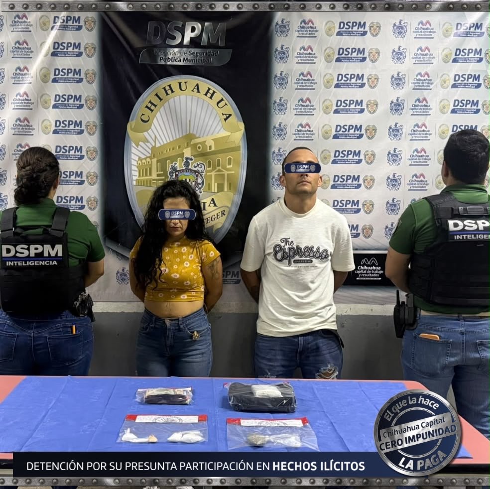 Los detuvo Policía Municipal con más de 30 porciones de aparente droga en Ávalos
