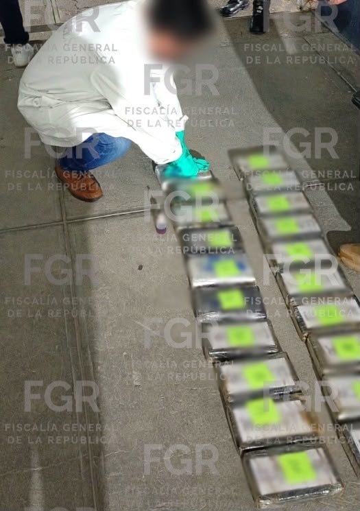 Aseguran casi 94 kilos de probable cocaína en Cuauhtémoc