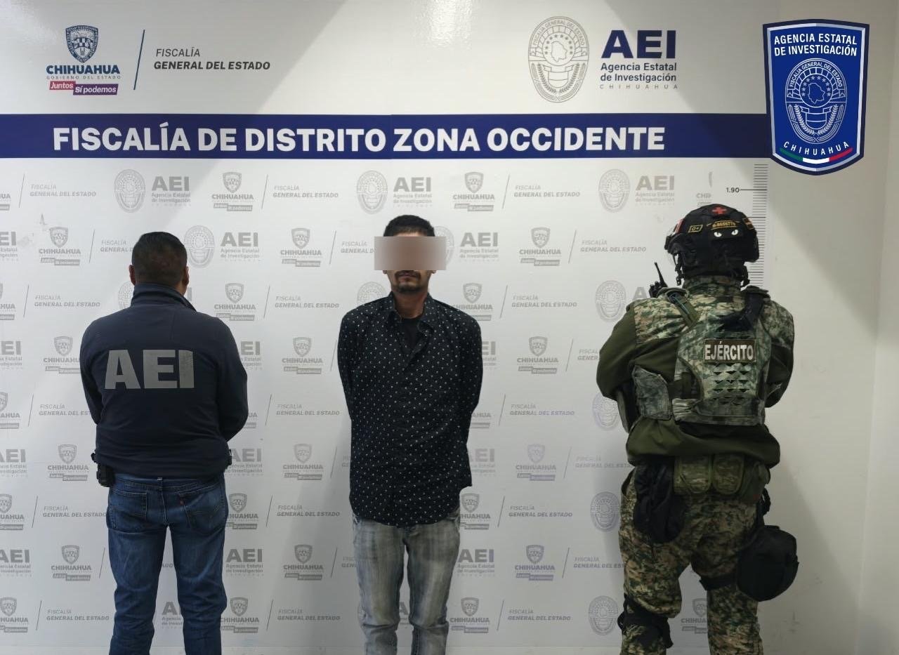Detienen a un masculino con cocaína calles céntricas de ciudad Cuauhtémoc
